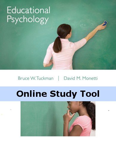 Education CourseMate (with InfoTrac) for Tuckman/Monetti's Educational Psychology, 1st Edition