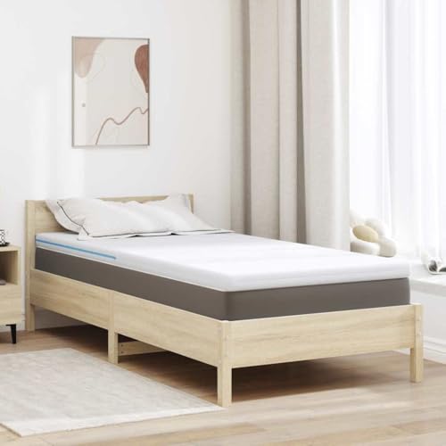 Sophrelle Sobrecolchón 120 x 200 cm Tela Jacquard Blanco,4106280
