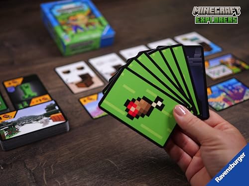 Ravensburger - Juegos De Cartas Minecraft Explorers | Juegos De Mesa Niños 8 Años | 1 A 4 Jugadores | Regalos para Niños | Juegos De Mesa Minecraft - imagen 5