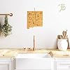 Totally Bamboo Destination New Mexico State Shaped Serving and Cutting Board, Includes Hang Tie for Wall Display #3