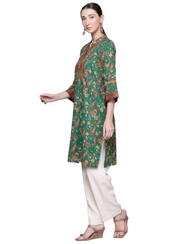 Image of Aarke Ritu Kumar Green Dandelion Kurta