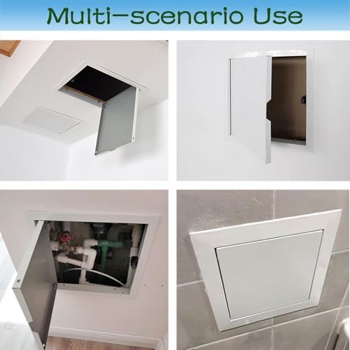 Paintable Wall Access Panel for Residential Use, Ideal for Drywall, Plumbing, and Exhaust System Access – Durable, Easy Installation, Perfect for Home Renovations