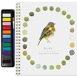 Watercolor Workbook, Water Coloring Book, 12 Different Patterns of Original DIY Designs, 12 Colors Watercolor...