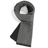 [PALAME] マフラー メンズ チェック 柄 【落ち着いた雰囲気・大人のイメージ・柔らかい肌触り】 ストール ロング ひざ掛け 暖かい 柔らか 毛玉防止 シンプル ビジネス カジュアル 通勤 オフィース クリスマス プレゼント 秋冬 (XYTR-41)