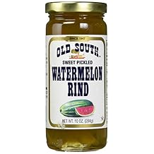 Old South Watermelon Rind Pickled Sweet, 10 oz Pack of 3
