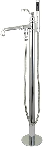 Miniatura 10 de Kingston Brass KS7035ABL - Grifo de bañera de campo inglés, 40.38 x 6.69 x 6.69, bronce aceitado Oil Rubbed Bronze,Cromo pulido