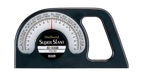 エビス(EBISU) 水平器 スーパースラント・一般用 ED-20SSB ダイヤル型角度測定用 ブラック