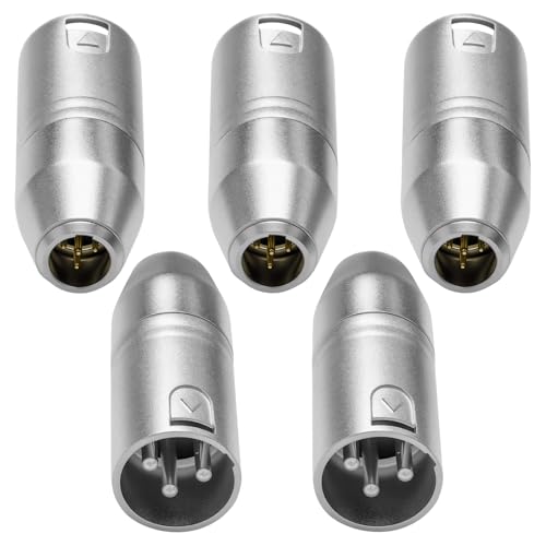 Amazon.co.jp: 4ピンミニXLRコネクター、TA4F 4ピンオス→XLR 3