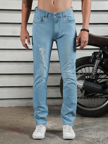 Image of HIGH STAR Men's Mid Rise Regular Jeans