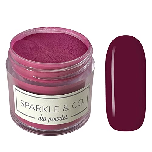 Sparkle & Co. Dip Powders – dp.23 Just Berried (Cranberry