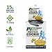 Performance Inspired Nutrition Mixed Protein Cookie Box – 12 Pack – 6 Chocolate Chip & 6 Peanut Butter – 15G Protein, 6-7G Fiber – All-Natural, No Sugar Alcohols, Guilt Free