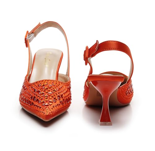 VenusCelia Women's Fabulous Lady Slingback Pump Shoe4