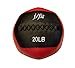 j/fit Medicine Ball, Red/Black, 20-Pound