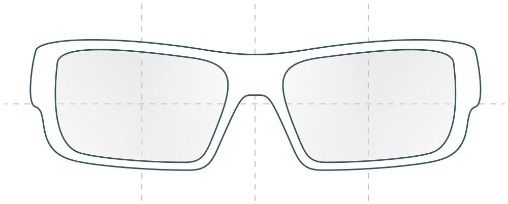 Sunglass Fix Replacement Sunglass Lenses Compatible for Wildfox Cat Farer 55mm (Non-Polarized SFx Edge Blue Blocker Clear Hardcoat Pair)