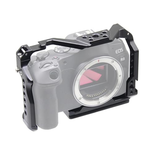 �݊���������܂�Canon EOS R8 �J�����P�[�W���O�L�b�g�ƌ݊�������A�g�b�v�n���h���R�[���h�V���[ ARRI 1/4 "3/8" ���t��(Cage B)