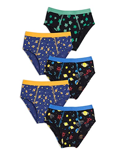 Image of XY Life Astro Modal Briefs for Boys, Relaxed Fit, Printed