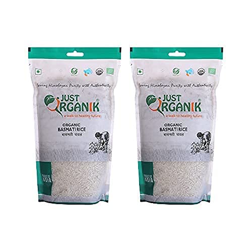 Riz Basmati Just Organik au parfum naturel intense et texture fondante