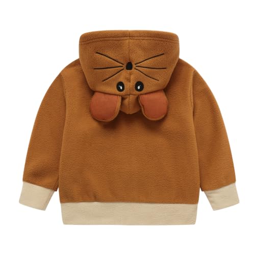 Image of Mud Kingdom Fleece Hoodies Jacket for Boys Girls Full Zipper Long Sleeve Happy Halloween
