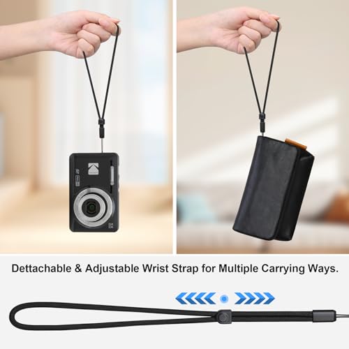 Funda para cámara KODAK PIXPRO FZ55 FZ45 negra miniatura 6