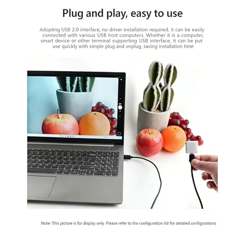Module caméra USB 2MP pour remplacer une webcam intégrée défectueuse sur ordinateur portable