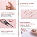 Mabor 4 Pcs Cute Mechanical Pencil Set Including 0.5mm Pastel Mechanical Pencils with 1 Tubes Refills Stationary Cute School Office Supplies for Writing Drawing Sketching