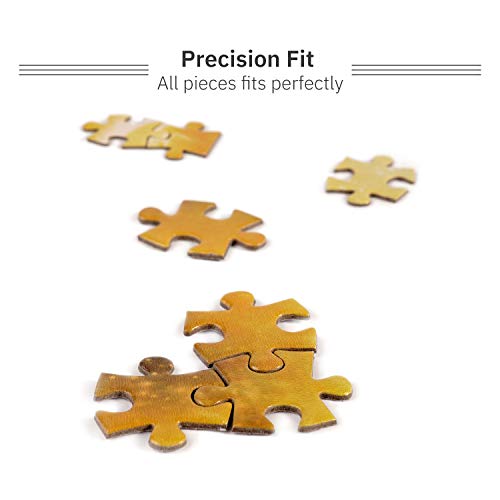 Gamenote Jigsaw Puzzle - Sunflower Puzzle Games for Adult & Kids 1000 Pieces Large Family Puzzle 29.5\" x 19.6\" Wooden Puzzle Home Decoration - Thumbnail 2