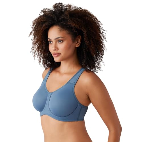 Image of Wacoal Women's Simone Sport Unlined Full Coverage Underwire Sports Bra, 855170