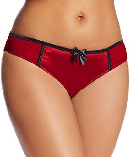 PARFAIT Women's Charlotte Bikini Panty, Red, X-Small