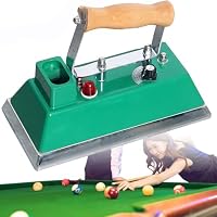 GEJLELDS Accessoires de Billard, Fer à Repasser pour Table de Billard, kit de Nettoyage de Brosse pour Table de Billard, Fer à Repasser pour Table de Billard à température réglable,243mm GEJLELDS Accessoires de Billard, Fer à Repasser pour Table de Billard, kit de Nettoyage de Brosse pour Table de Billard, Fer à Repasser pour Table de Billard à température réglable,243mm