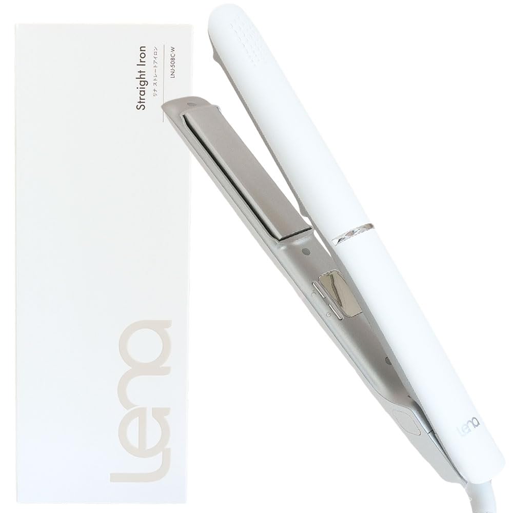 LUNA ストレートヘアアイロン ホワイト Amazon | Lena リナ ストレートアイロン ☆amazon限定カラー リナ独自