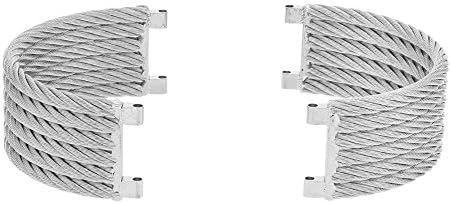 Charriol 18 mm Stainless Steel 6 Row Women's Watch Bracelet