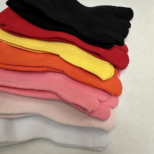 COUVER 5 Fingers Men's/Women's Yoga No Show Toe socks Premium Quality4