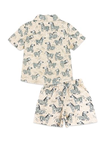Image of Nautinati Boys Printed Shirt & Short Clothing Set Combo | Age 0-3 Years