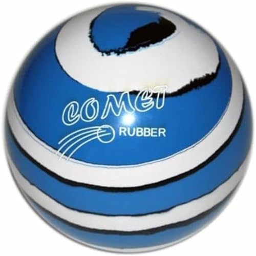 Bowlerstore Products EPCO Candlepin Bowling Ball- Comet Rubber - Royal with White & Black (4 1/2 inch- 2lbs.7oz.) 1 Ball