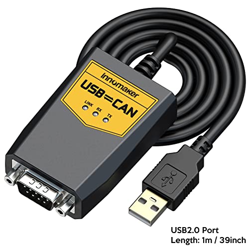 Image of USB to CAN Converter Cable for Raspberry Pi5 /4 /Pi3B+ /Pi3 /Pi Zero(W) /Jetson Nano /Tinker Board and Any Single Board Computer Support Windows Linux Mac OS Android Venus OS