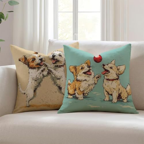 Houssons de coussin animaux imperméable et anti-taches - 2
