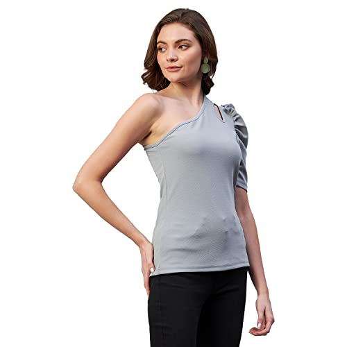 Image of Rare Women's Solid Regular Fit Blouse
