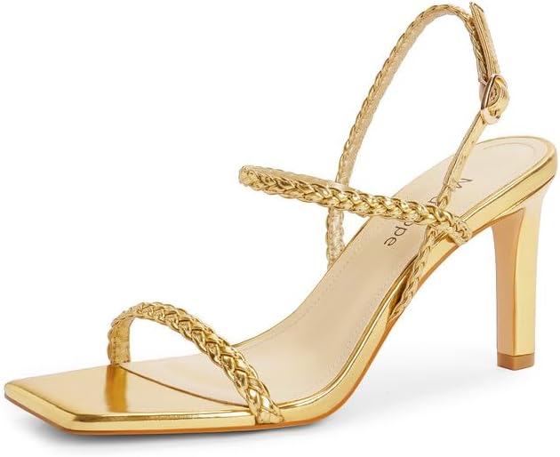 Modatope Women's Open Toe Strappy High Heel Sandals