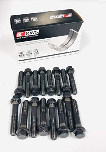 King Engine Connecting Rod Bearings & New OEM Connecting Rod Bolts compatible with 2007-2018 GM LS1 LS1 LS2 LS3 LS6