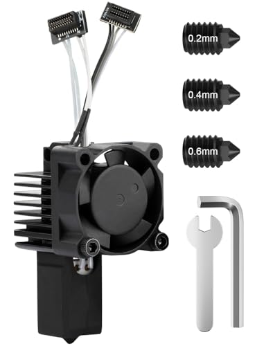 Kit hotend P1P P1S Bambu Lab avec bloc chauffant extrudeuse et ventilateur de refroidissement