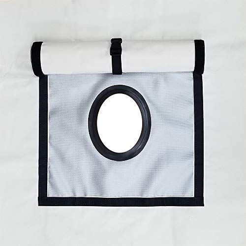 Outfitters Supply Stove Jack Heat Shield Canvas Edging & Flap for Canvas Tent
