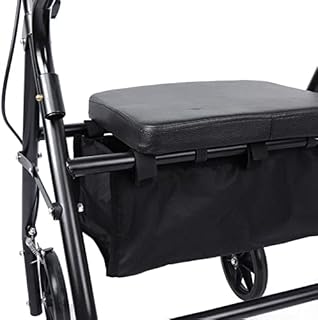 4 Wheeled Walker Rollator Storage Bag Replacement Wheelchair Frame Accessory Design Lightweight Nylon Organizer