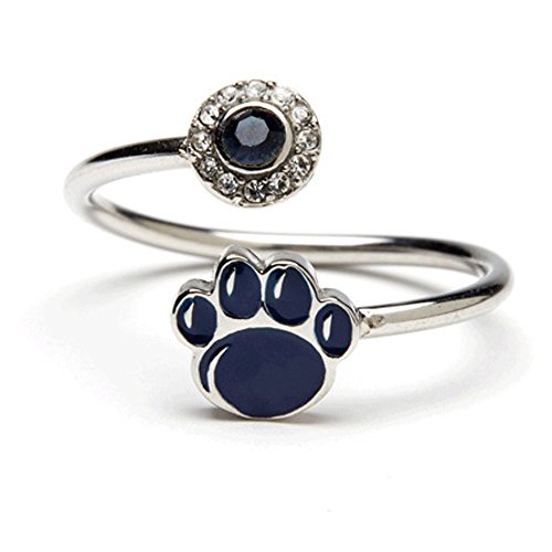 Stone Armory Penn State University ring for Women | paw Penn State Jewelry | Penn State University Nittany Lions class ring | Perfect Penn State Gift for Fans, Students, Alumni | Adjustable in size Penn State Nittany Lions ring