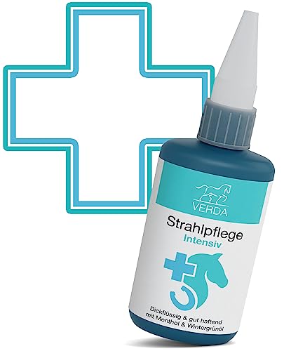 Produktfoto von VERDA [NEU] Intensiv Strahlpflege gegen Strahlfäule für Pferde 59 ml - Innovatives Hufbalsam Konzentrat gegen&hellip;