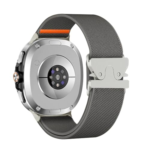 [�����ȓX] �ɓK��Samsung Galaxy Watch 8 44mm 40mm�Ή��i�C�����o���h Watch 8 Classic ���߉\�����p�u���X���b�g�X�g���b�v Watch 8�A�N�Z�T���[(Dark gray)