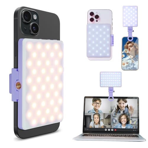 Lampe à selfie haute puissance Inspack 80 LED 3 modes d'éclairage réglables