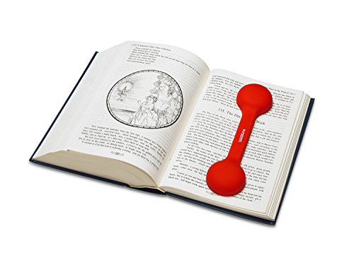 Image of Bookmark /Weight-Page Holder-Holds Books Open and in Place-RED-by Superior Essentials
