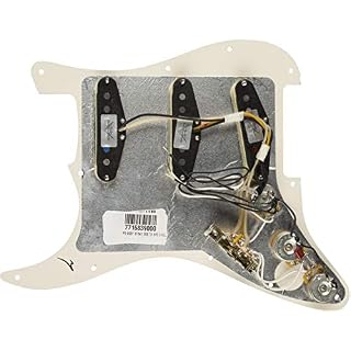 Fender Pré-Filaire Pickguard Strat Texas Spécial - S/S/S/S - Parchemin Blanc, 0992342509 Rouge – Image 2