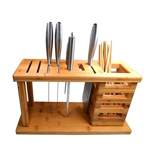 PAREKS Ceppo portacoltelli scaffale scaffale piatto bacchette posate scolapiatti scolapiatti coltelli da cucina supporto supporto strumenti per cucina