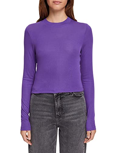 Esprit 112cc1k312 T-Shirt, 510/violet, M Femme